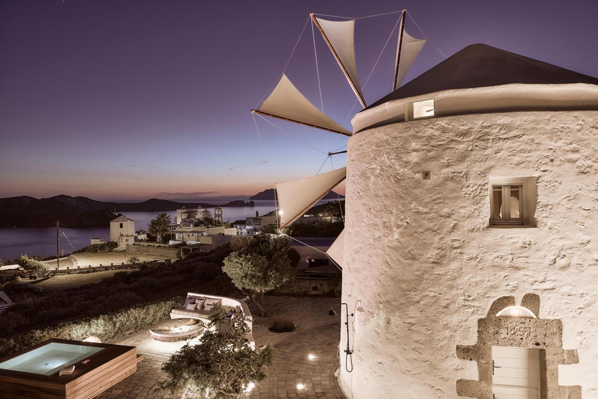 Windmill Karamitsos Since 1859 Tripití Exterior foto
