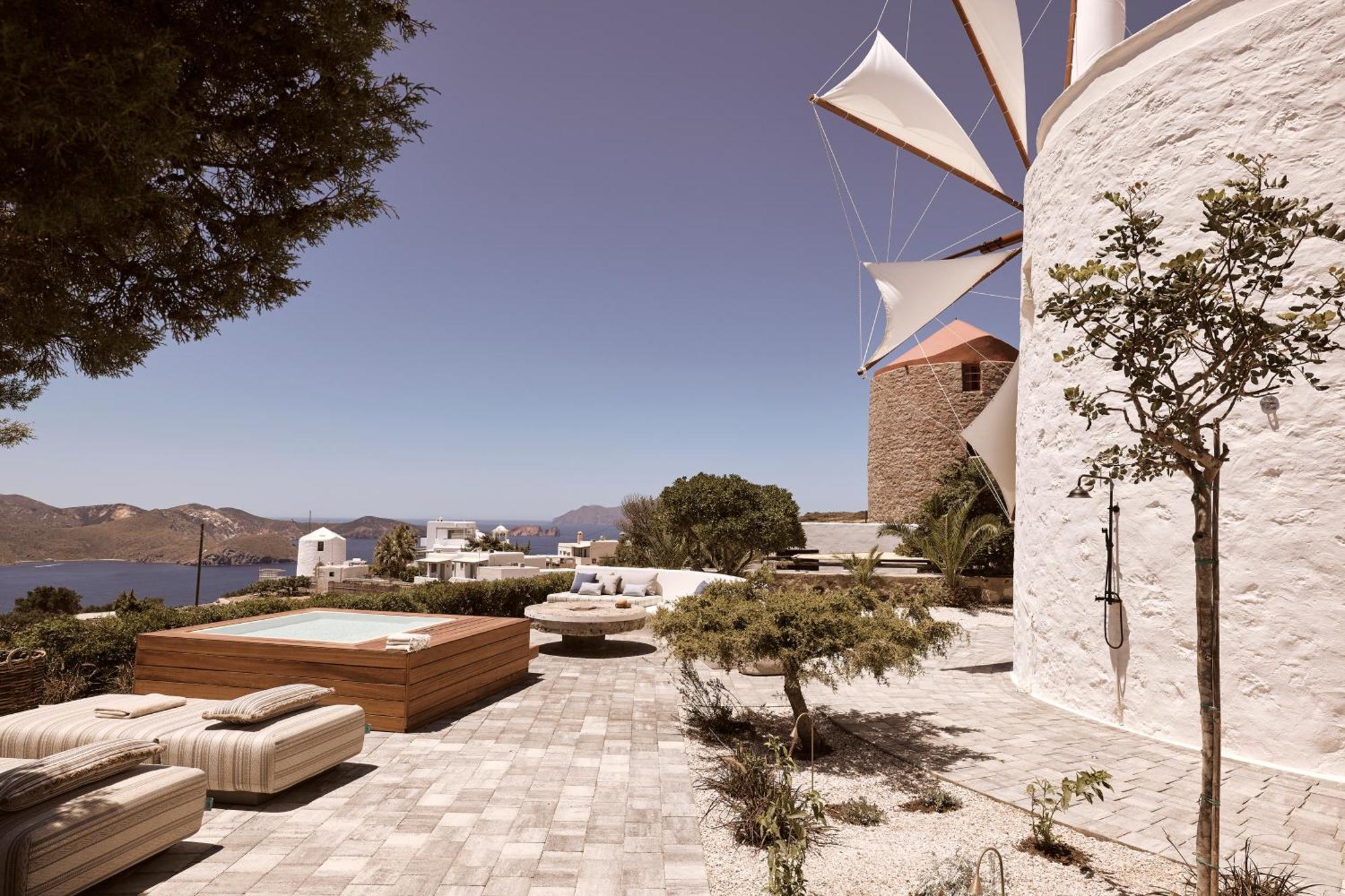 Windmill Karamitsos Since 1859 Tripití Exterior foto