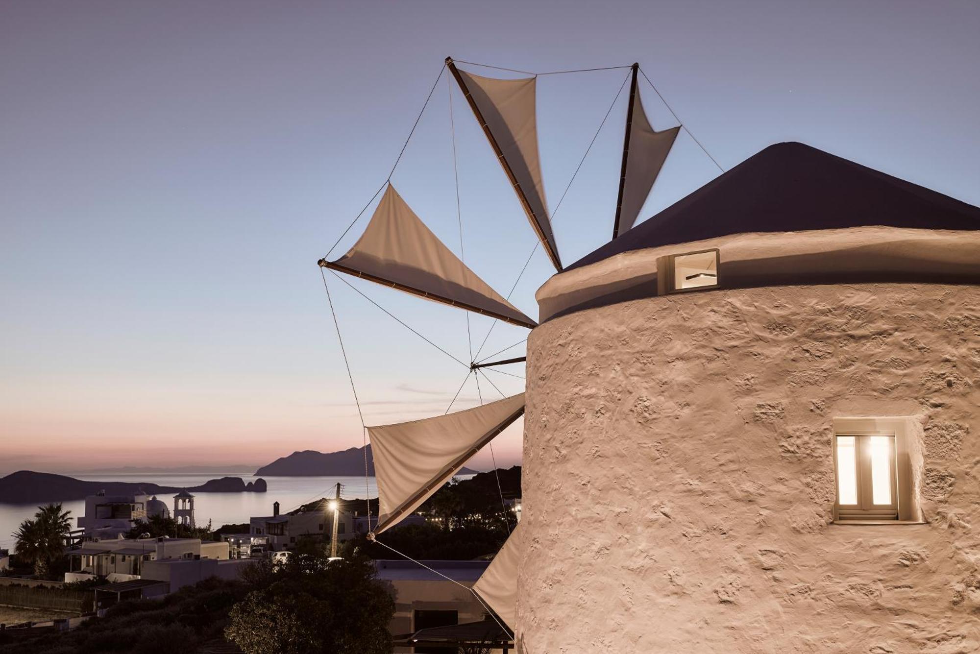 Windmill Karamitsos Since 1859 Tripití Exterior foto